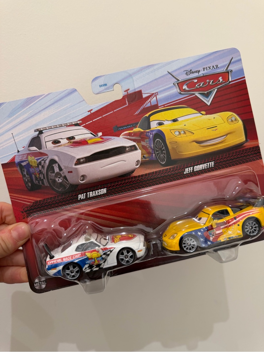 Disney Pixar Cars Pat Traxson & Jeff Corvette